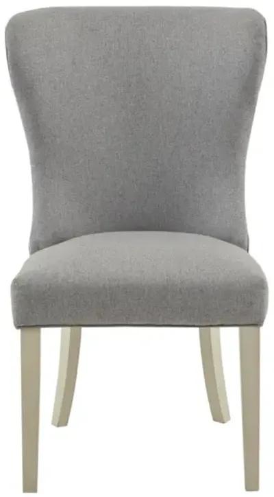 Madison Park Signature Helena Light Grey Dining Side Chair