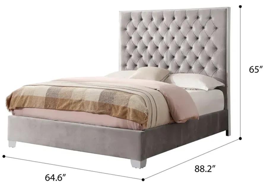 Lacey Queen Upholstered Bed