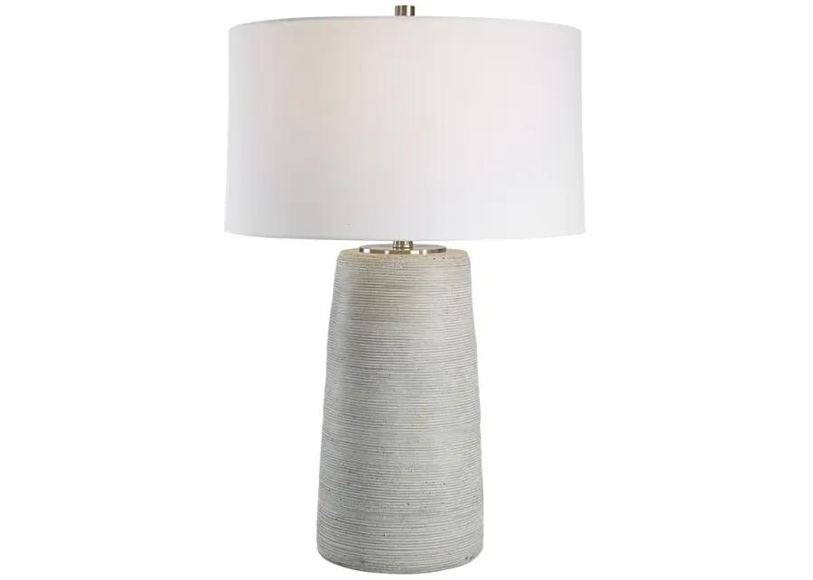 Mountainscape Ceramic Table Lamp