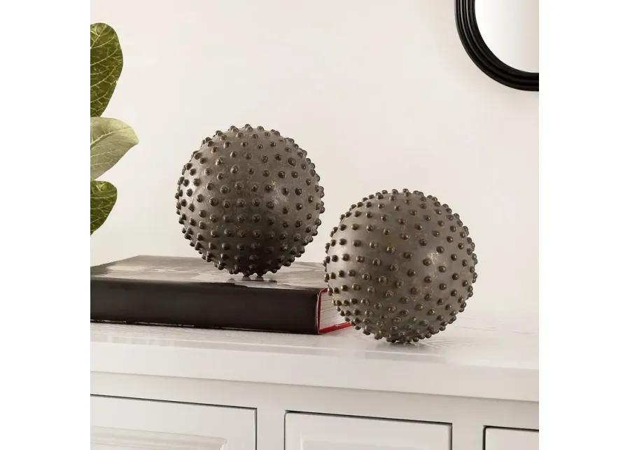 Roni Decorative Ball Table Decor - Set of 2