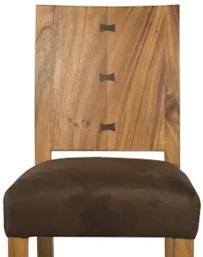 ophelia bar stool, chamcha wood, natural