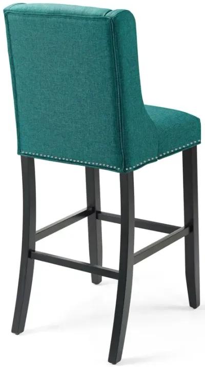 Baron Upholstered Fabric Bar Stool