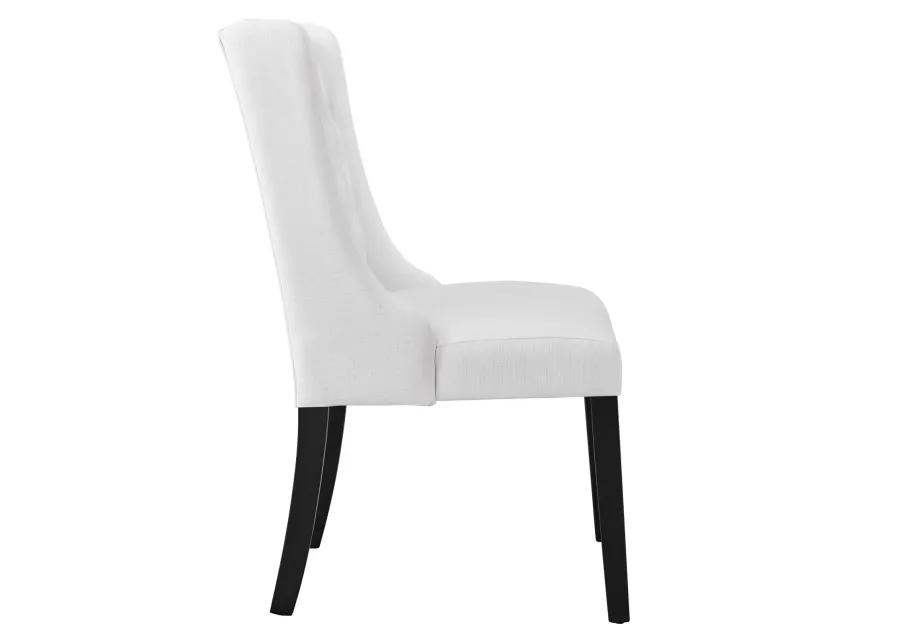 Baronet Button Tufted Fabric Dining Chair