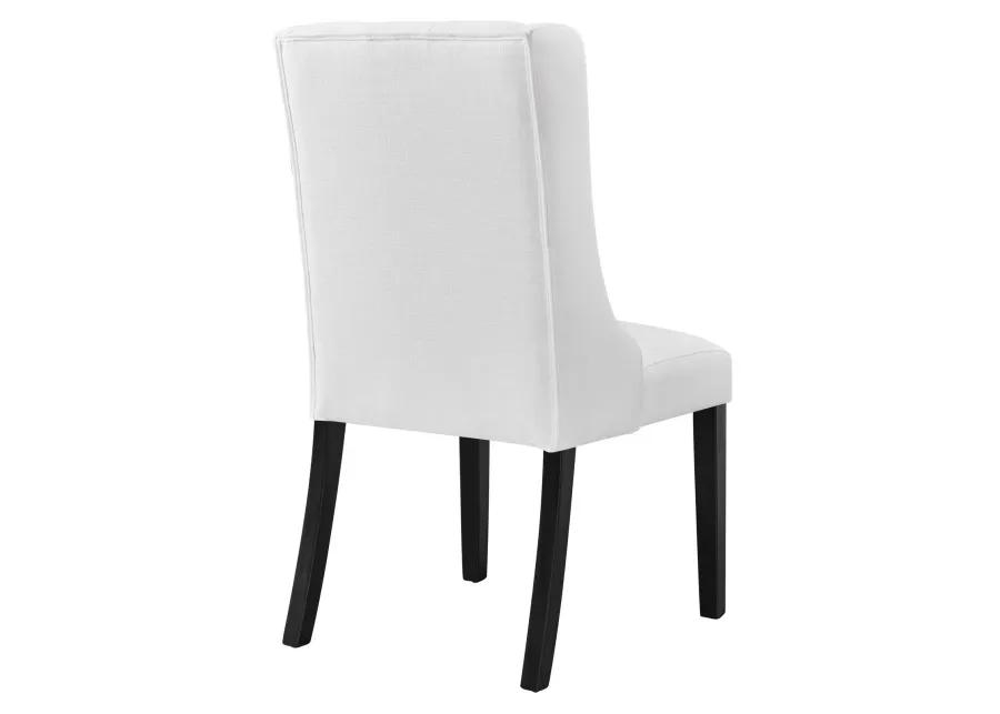 Baronet Button Tufted Fabric Dining Chair