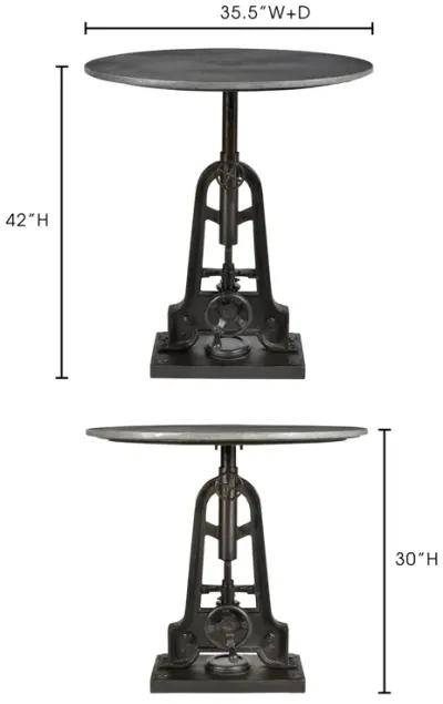 DELAWARE ADJUSTABLE CAF� TABLE