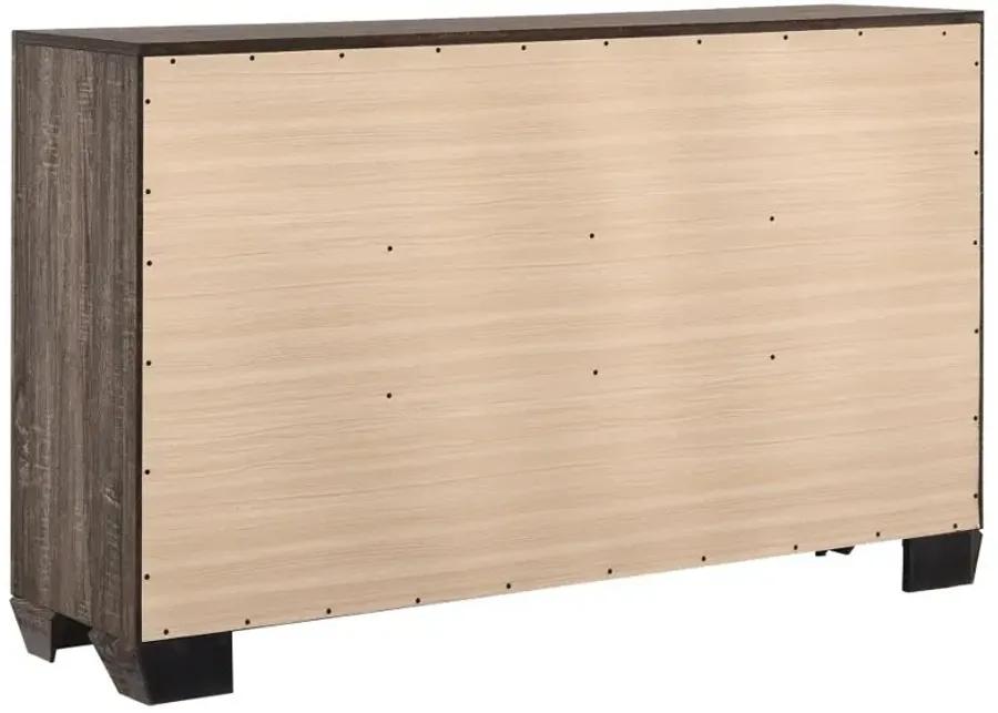 Kauffman Storage Bedroom Set with High Straight Headboard