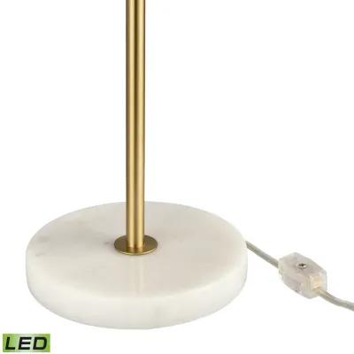 Finch Lane 20'' High 1-Light Table Lamp - Satin Gold - Includes LED Bulb