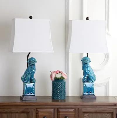 Foo 28.5-Inch H Dog Table Lamp - Set of 2