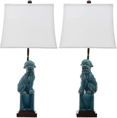 Foo 28.5-Inch H Dog Table Lamp - Set of 2