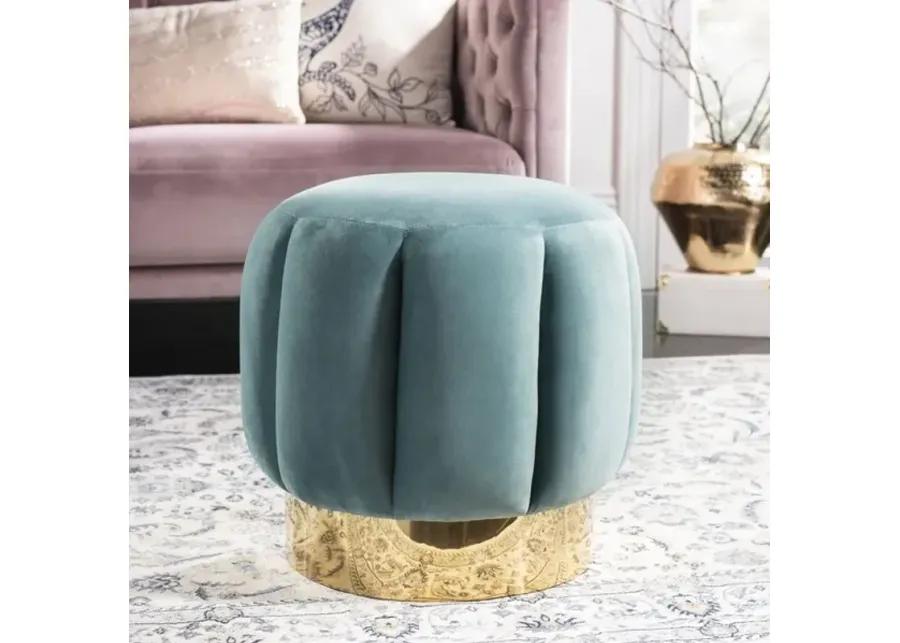 Maxine Channel Tufted Otttoman