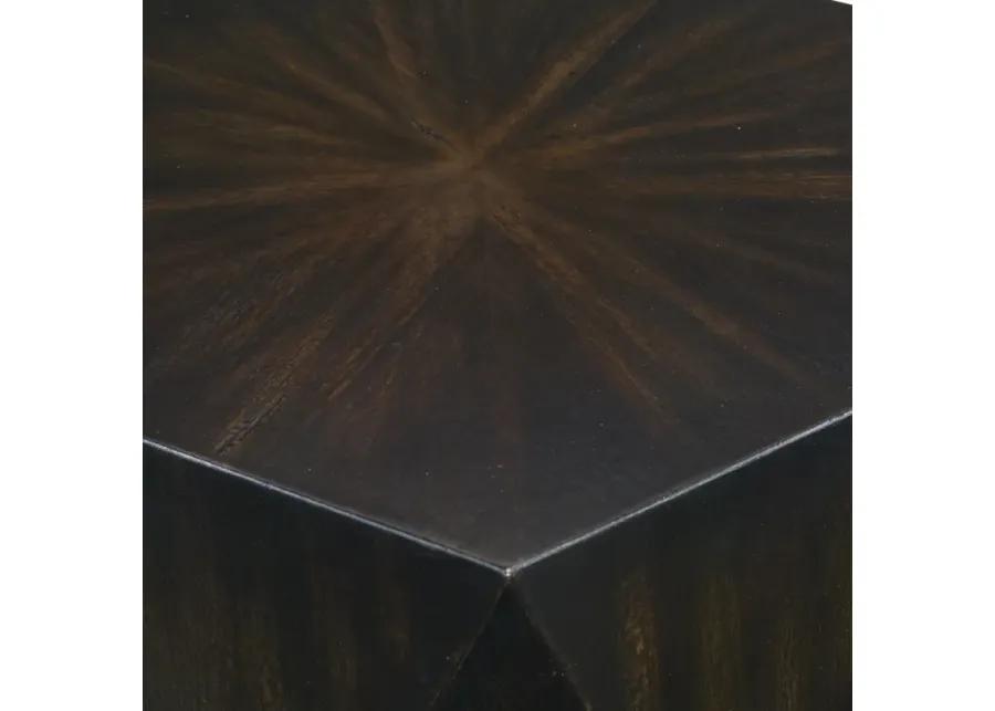 Volker Black Wooden Side Table