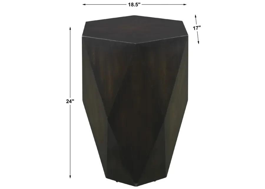 Volker Black Wooden Side Table