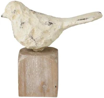 Higgins Bird Object - Set of 3 Aged Cream