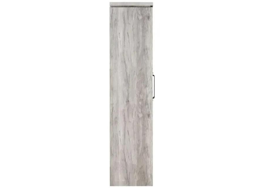 Alejo 2-door Tall Cabinet Grey Driftwood