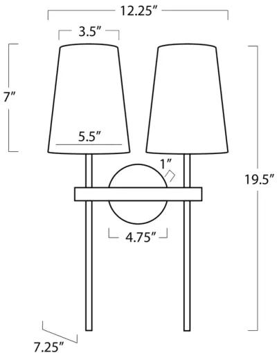 Toni Sconce Double