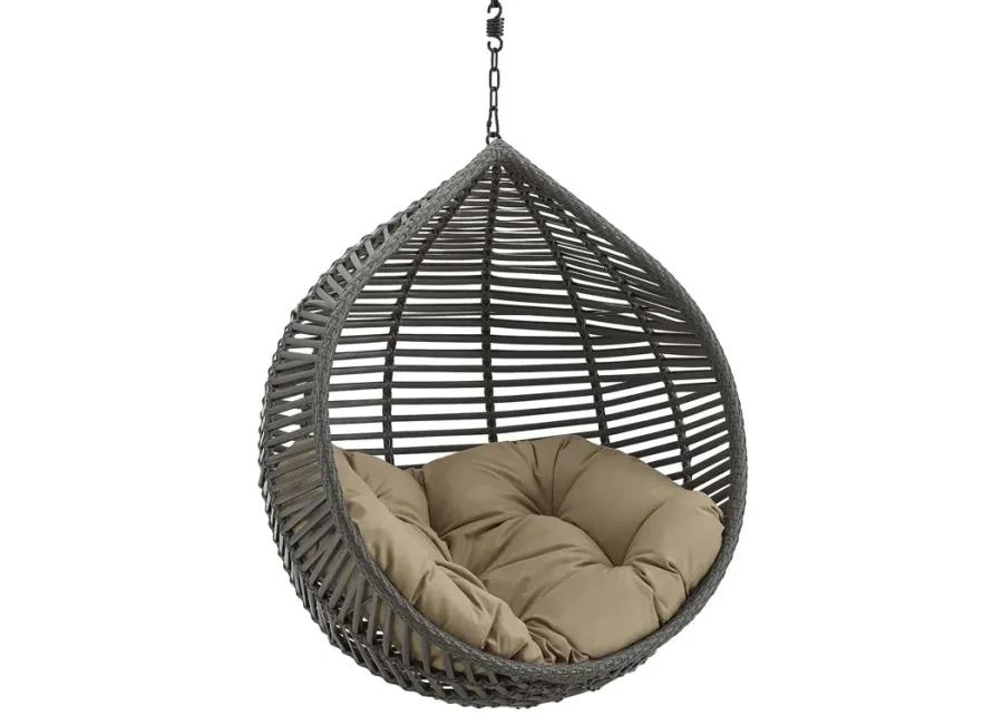 Garner Teardrop Outdoor Patio Swing Chair Without Stand