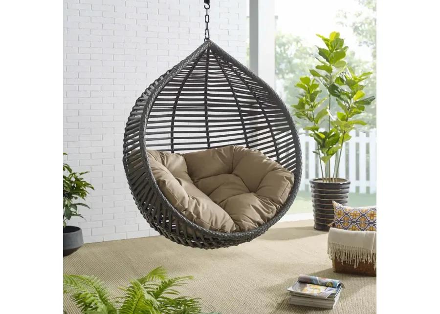 Garner Teardrop Outdoor Patio Swing Chair Without Stand