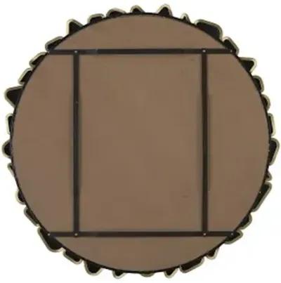 pebble mirror, round