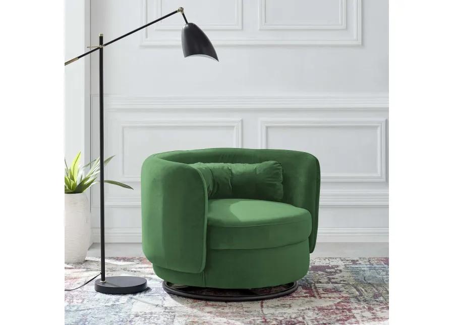 Relish Performance Velvet Performance Velvet Swivel Chair