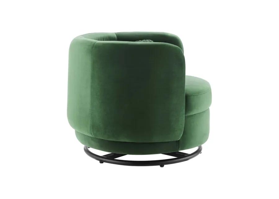 Relish Performance Velvet Performance Velvet Swivel Chair