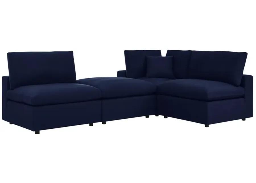 Commix 4-Piece Sunbrella Outdoor Sectional 