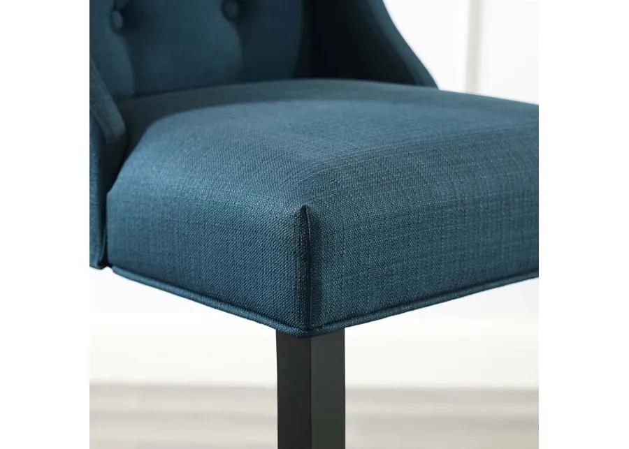 Baronet Tufted Button Upholstered Fabric Bar Stool