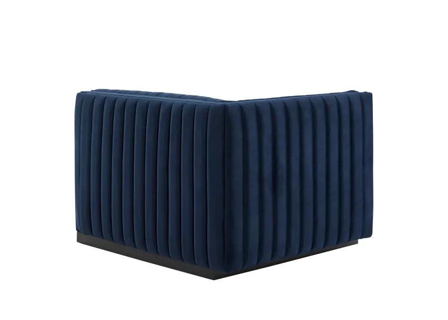 Conjure Channel Tufted Performance Velvet Loveseat