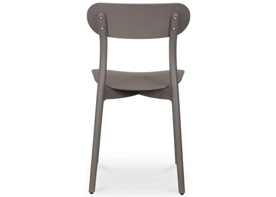 Kent Outdoor Dining Chair Taupe - Set Of Two