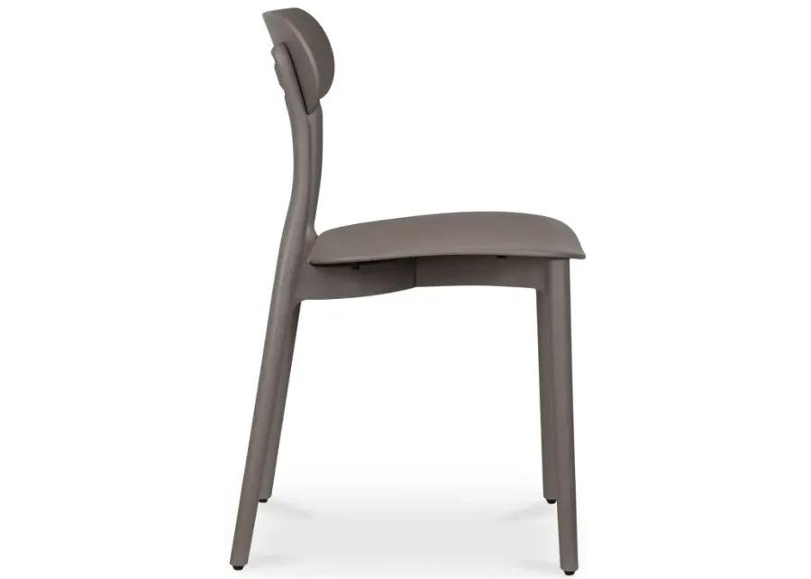 Kent Outdoor Dining Chair Taupe - Set Of Two