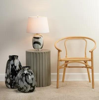 Fluted Column Side Table