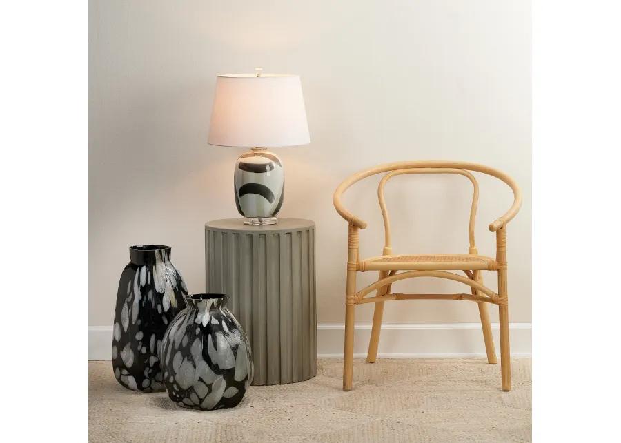 Fluted Column Side Table