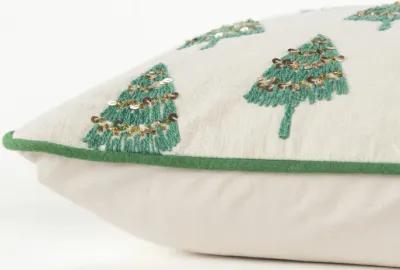 HOLIDAY 2021 Trees Natural  Pillow