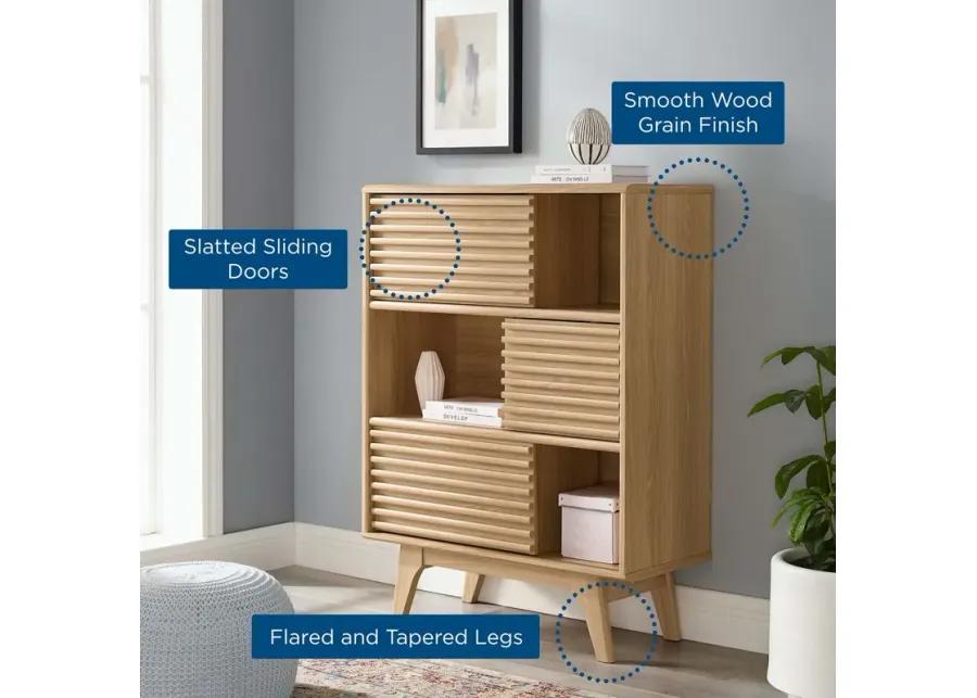 Render Three-Tier Display Storage Cabinet Stand