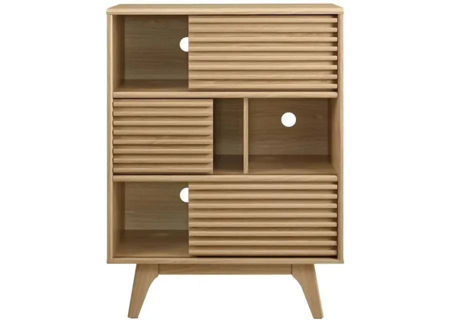 Render Three-Tier Display Storage Cabinet Stand