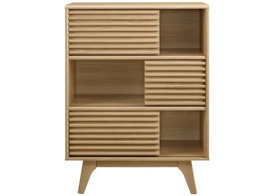 Render Three-Tier Display Storage Cabinet Stand