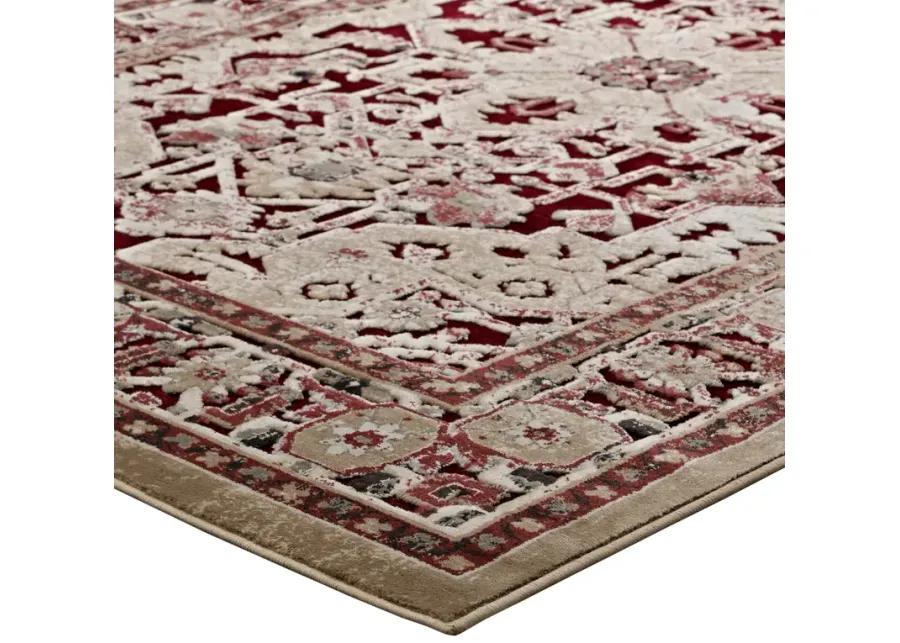 Grania Ornate Vintage Floral Turkish 8x10 Area Rug