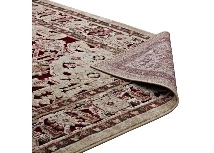 Grania Ornate Vintage Floral Turkish 8x10 Area Rug