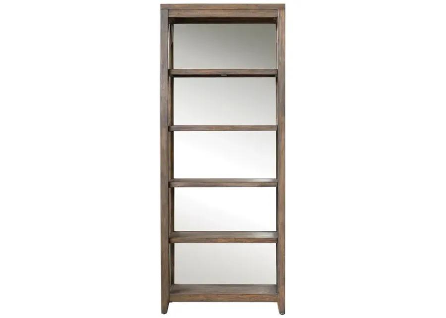 Delancey Weathered Oak Etagere