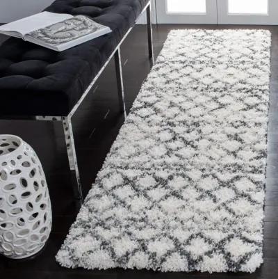 FONTANA SHAG Runner Power Loomed 2'-3" X 8' Rug