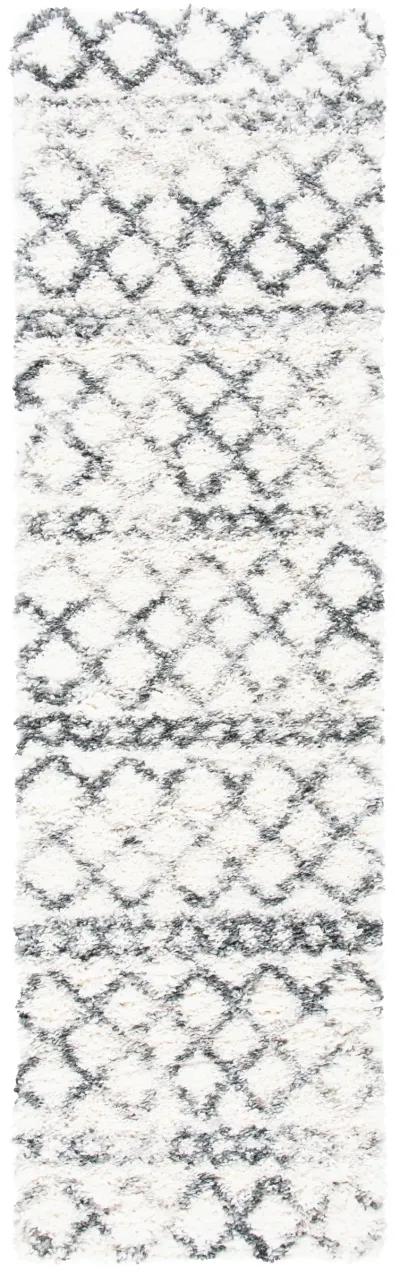 FONTANA SHAG Runner Power Loomed 2'-3" X 8' Rug