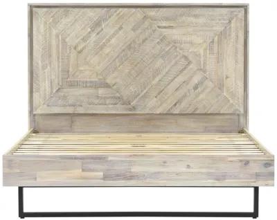 Peridot King Acacia Platform Bed 