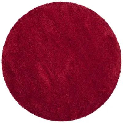 MILAN SHAG Round Power Loomed 3' x 3'Round Rug