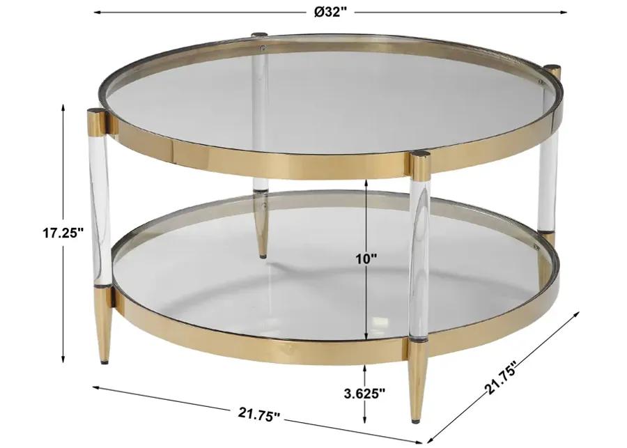 Kellen Glass Coffee Table