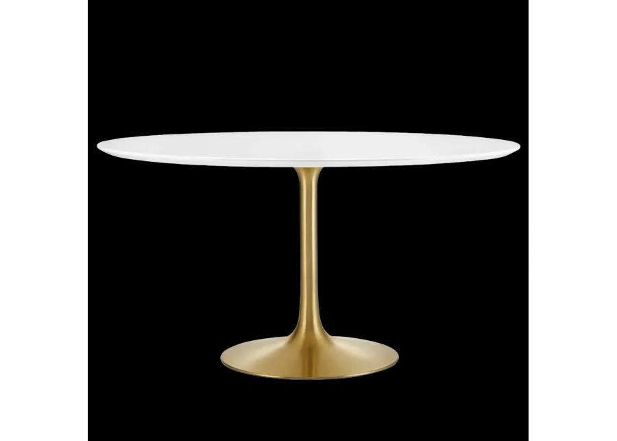 Lippa 54" Round Wood Dining Table