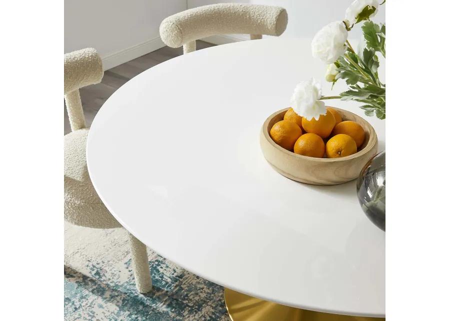 Lippa 54" Round Wood Dining Table