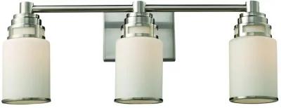 Bryant 23" Wide 3-Light Vanity Light - Satin Nickel