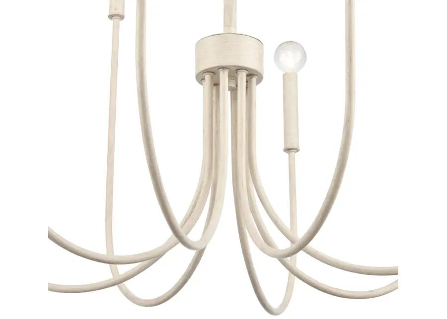 Ulla 28'' Wide 8-Light Chandelier - Antique White