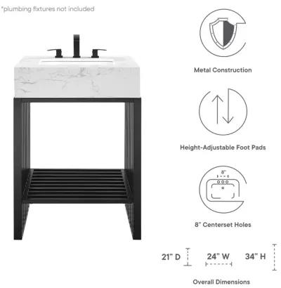 Gridiron 24" Bathroom Vanity