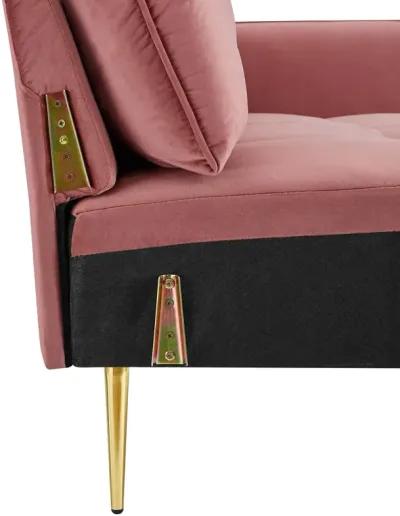 Cameron Tufted Performance Velvet Sofa