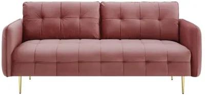 Cameron Tufted Performance Velvet Sofa